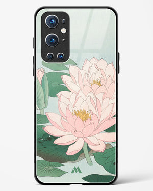Water Lily [Ohara Koson] Glass Case Phone Cover (OnePlus)
