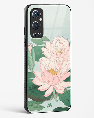 Water Lily [Ohara Koson] Glass Case Phone Cover (OnePlus)