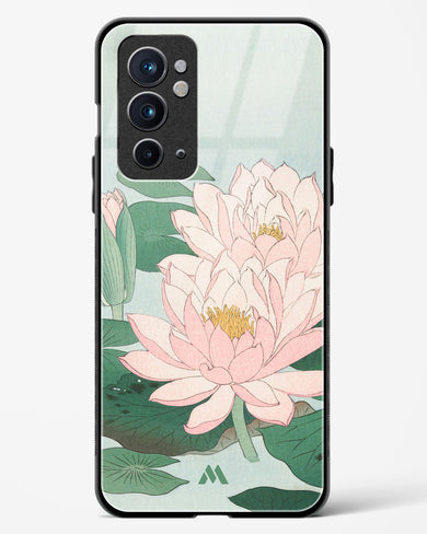 Water Lily [Ohara Koson] Glass Case Phone Cover-(OnePlus)