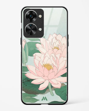 Water Lily [Ohara Koson] Glass Case Phone Cover (OnePlus)