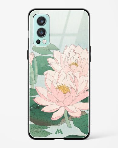 Water Lily [Ohara Koson] Glass Case Phone Cover (OnePlus)