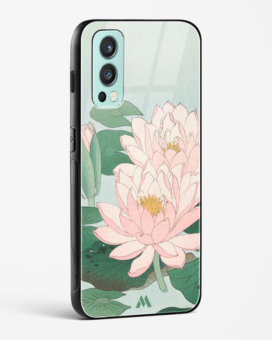 Water Lily [Ohara Koson] Glass Case Phone Cover (OnePlus)