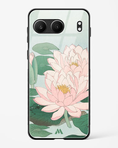 Water Lily [Ohara Koson] Glass Case Phone Cover (OnePlus)