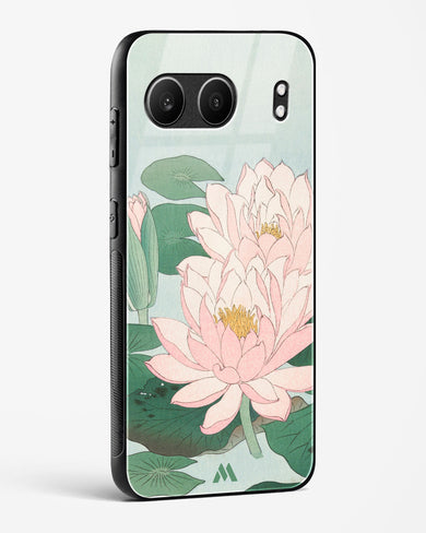 Water Lily [Ohara Koson] Glass Case Phone Cover (OnePlus)