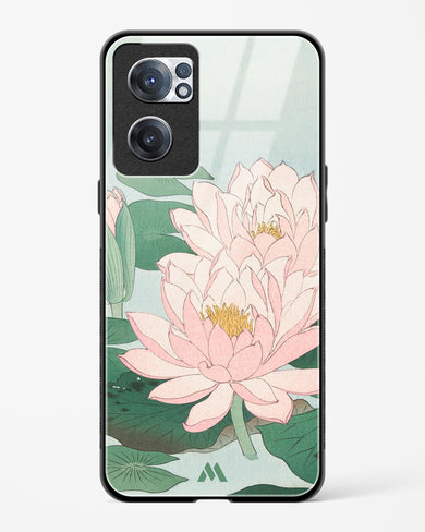 Water Lily [Ohara Koson] Glass Case Phone Cover-(OnePlus)