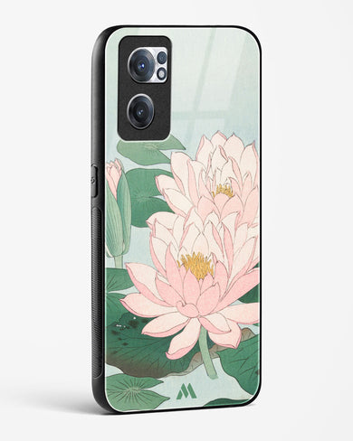 Water Lily [Ohara Koson] Glass Case Phone Cover-(OnePlus)