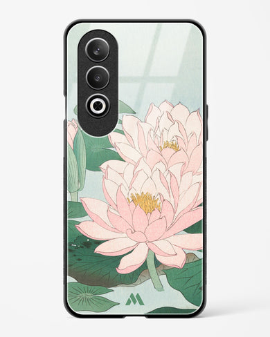 Water Lily [Ohara Koson] Glass Case Phone Cover (OnePlus)
