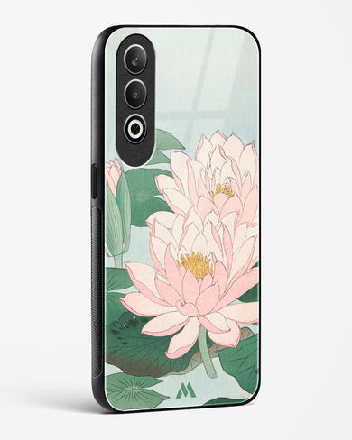 Water Lily [Ohara Koson] Glass Case Phone Cover (OnePlus)