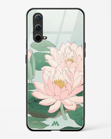 Water Lily [Ohara Koson] Glass Case Phone Cover-(OnePlus)