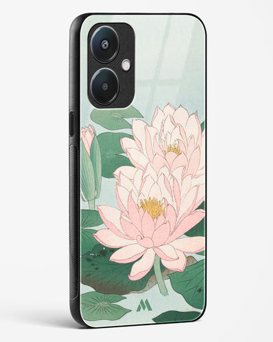 Water Lily [Ohara Koson] Glass Case Phone Cover (Oppo)