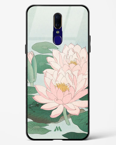 Water Lily [Ohara Koson] Glass Case Phone Cover-(Oppo)