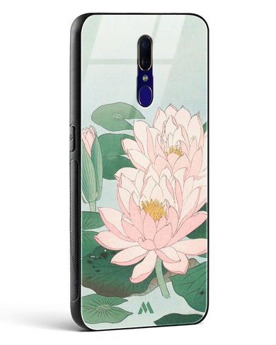 Water Lily [Ohara Koson] Glass Case Phone Cover (Oppo)