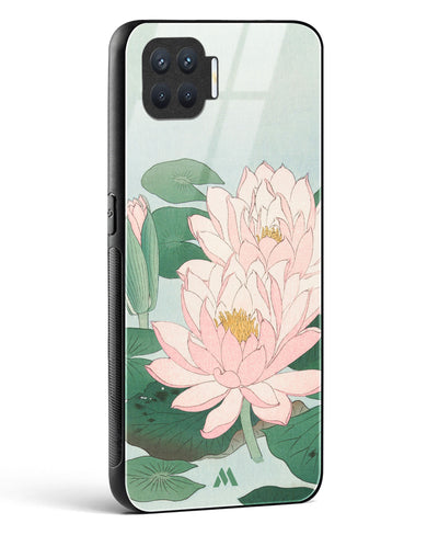 Water Lily [Ohara Koson] Glass Case Phone Cover-(Oppo)