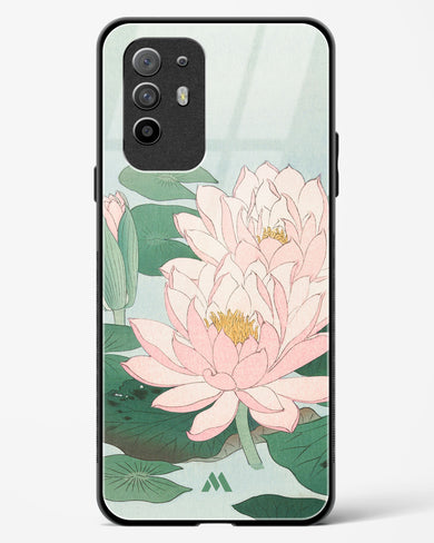 Water Lily [Ohara Koson] Glass Case Phone Cover-(Oppo)