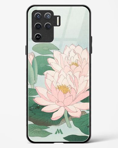 Water Lily [Ohara Koson] Glass Case Phone Cover (Oppo)