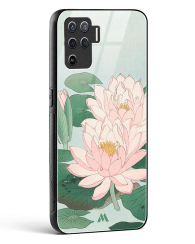 Water Lily [Ohara Koson] Glass Case Phone Cover (Oppo)