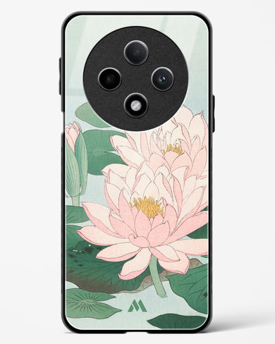 Water Lily [Ohara Koson] Glass Case Phone Cover (Oppo)