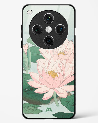 Water Lily [Ohara Koson] Glass Case Phone Cover (Oppo)