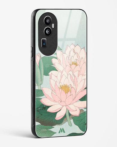 Water Lily [Ohara Koson] Glass Case Phone Cover-(Oppo)