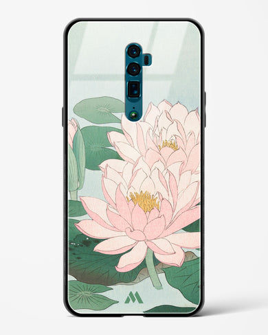 Water Lily [Ohara Koson] Glass Case Phone Cover-(Oppo)