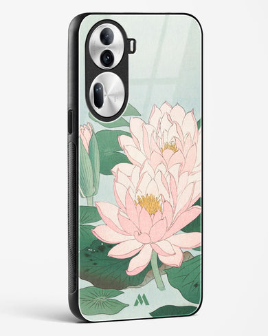 Water Lily [Ohara Koson] Glass Case Phone Cover (Oppo)