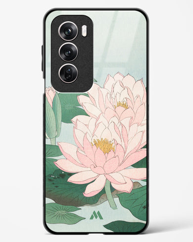 Water Lily [Ohara Koson] Glass Case Phone Cover (Oppo)