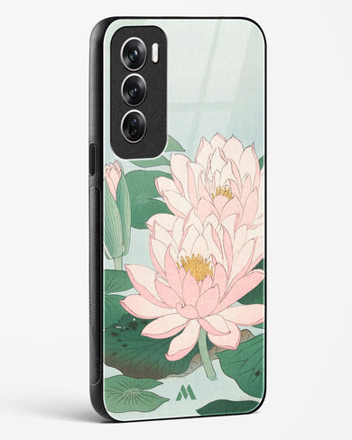 Water Lily [Ohara Koson] Glass Case Phone Cover (Oppo)