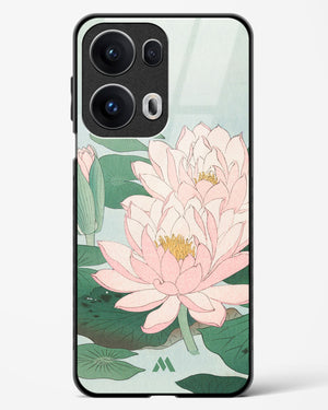 Water Lily [Ohara Koson] Glass Case Phone Cover (Oppo)