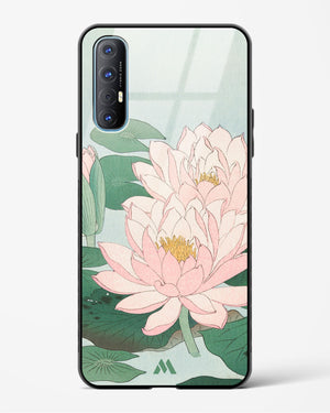 Water Lily [Ohara Koson] Glass Case Phone Cover-(Oppo)