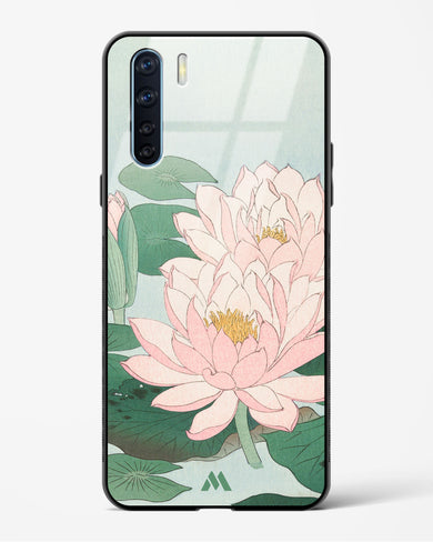 Water Lily [Ohara Koson] Glass Case Phone Cover (Oppo)