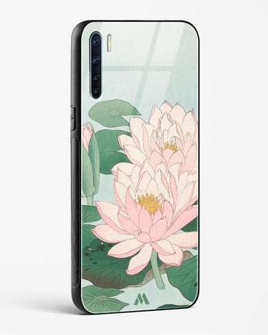 Water Lily [Ohara Koson] Glass Case Phone Cover (Oppo)