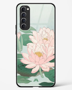 Water Lily [Ohara Koson] Glass Case Phone Cover (Oppo)