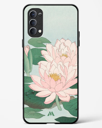 Water Lily [Ohara Koson] Glass Case Phone Cover (Oppo)