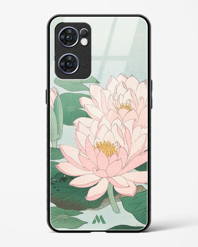 Water Lily [Ohara Koson] Glass Case Phone Cover (Oppo)