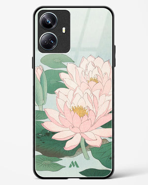 Water Lily [Ohara Koson] Glass Case Phone Cover (Realme)