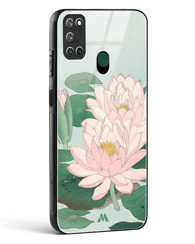 Water Lily [Ohara Koson] Glass Case Phone Cover (Realme)