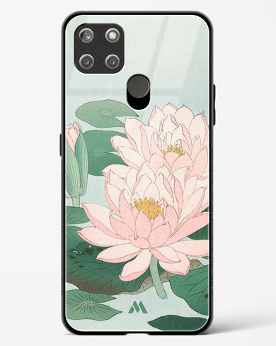 Water Lily [Ohara Koson] Glass Case Phone Cover (Realme)