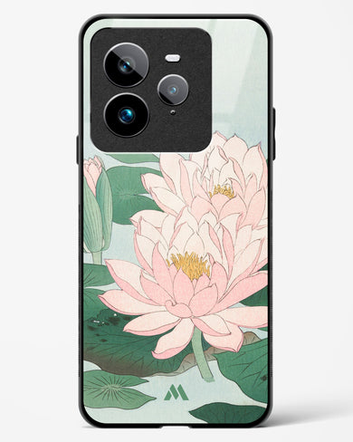 Water Lily [Ohara Koson] Glass Case Phone Cover (Realme)
