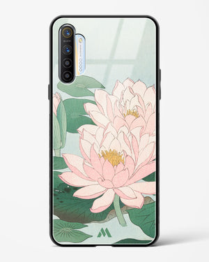 Water Lily [Ohara Koson] Glass Case Phone Cover (Realme)