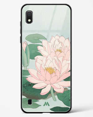 Water Lily [Ohara Koson] Glass Case Phone Cover (Samsung)