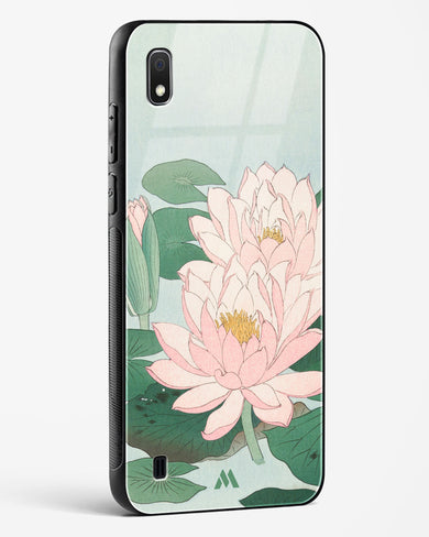 Water Lily [Ohara Koson] Glass Case Phone Cover-(Samsung)