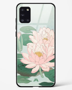 Water Lily [Ohara Koson] Glass Case Phone Cover (Samsung)