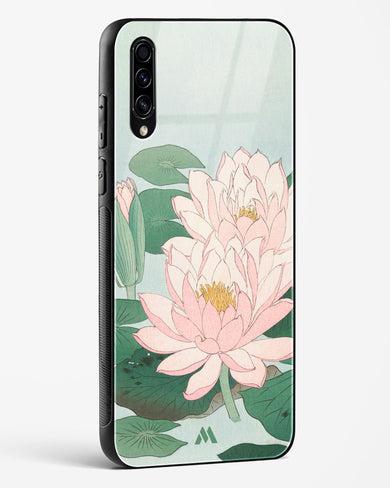 Water Lily [Ohara Koson] Glass Case Phone Cover-(Samsung)