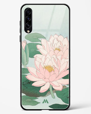 Water Lily [Ohara Koson] Glass Case Phone Cover (Samsung)