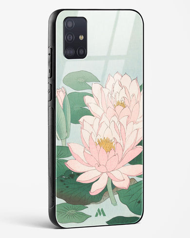 Water Lily [Ohara Koson] Glass Case Phone Cover-(Samsung)