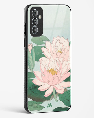 Water Lily [Ohara Koson] Glass Case Phone Cover-(Samsung)