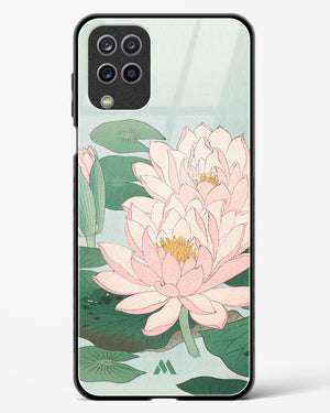 Water Lily [Ohara Koson] Glass Case Phone Cover (Samsung)