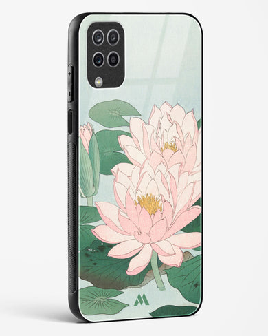 Water Lily [Ohara Koson] Glass Case Phone Cover (Samsung)