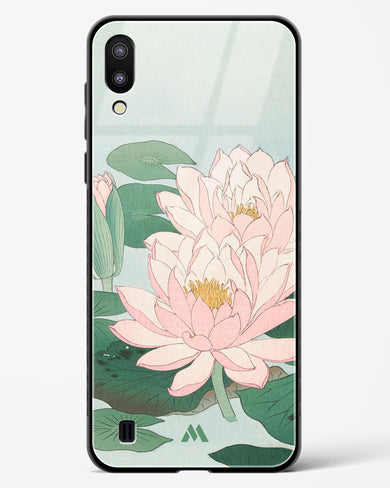 Water Lily [Ohara Koson] Glass Case Phone Cover-(Samsung)