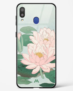 Water Lily [Ohara Koson] Glass Case Phone Cover (Samsung)
